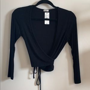 Brandy Melville wrap top